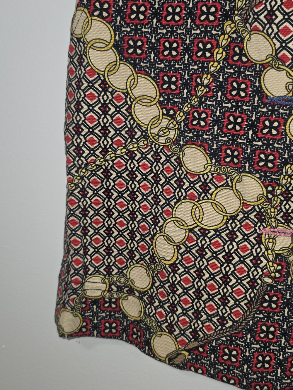Ivy Jane 100% Cotton Boho Geometric Patterned Multicolor Mini Skirt Size 4 - Picture 4 of 11